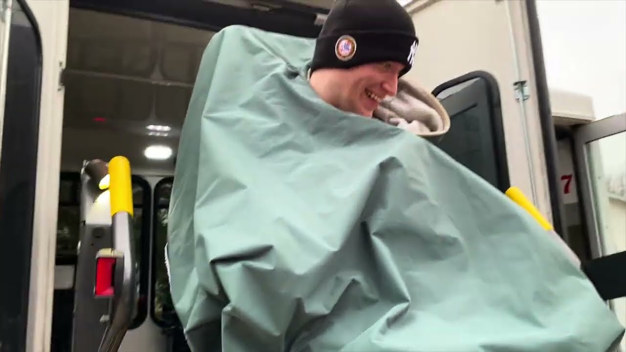 Bata Bus driver Kay picking Sam up & dropping him off at IFS 3.3.26 @onthatnote 