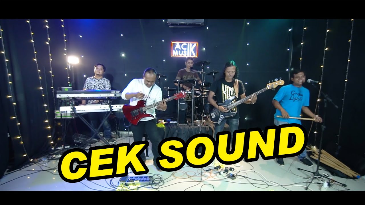 Menit ke 3:09 Gitarisnya mulai nge Rock ! Cek Sound Dangdut Slow Potret Tua