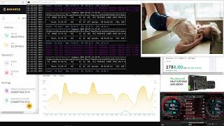 ⛏️Mining Ethereum nvidia GTX1060 on Binance pool |  Майню на 1060 на  бинансе. Выдает до 40 мхэшей 👍
