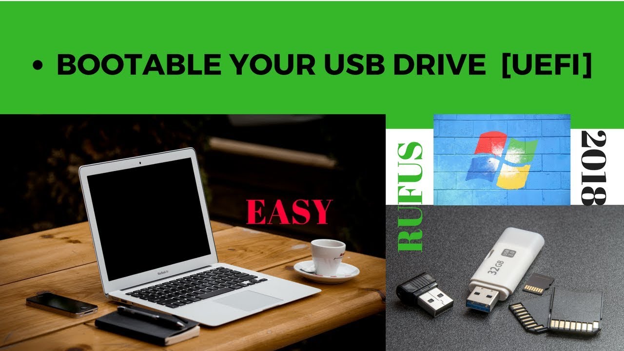 [Rufus] How to Create Windows 10 Bootable USB Flash Drive [ UEFI mode ...