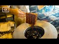 【うなぎの超人気店 にしむら】混雑タイムの焼き場に密着/Adhering to the crowded time of the super popular eel shop