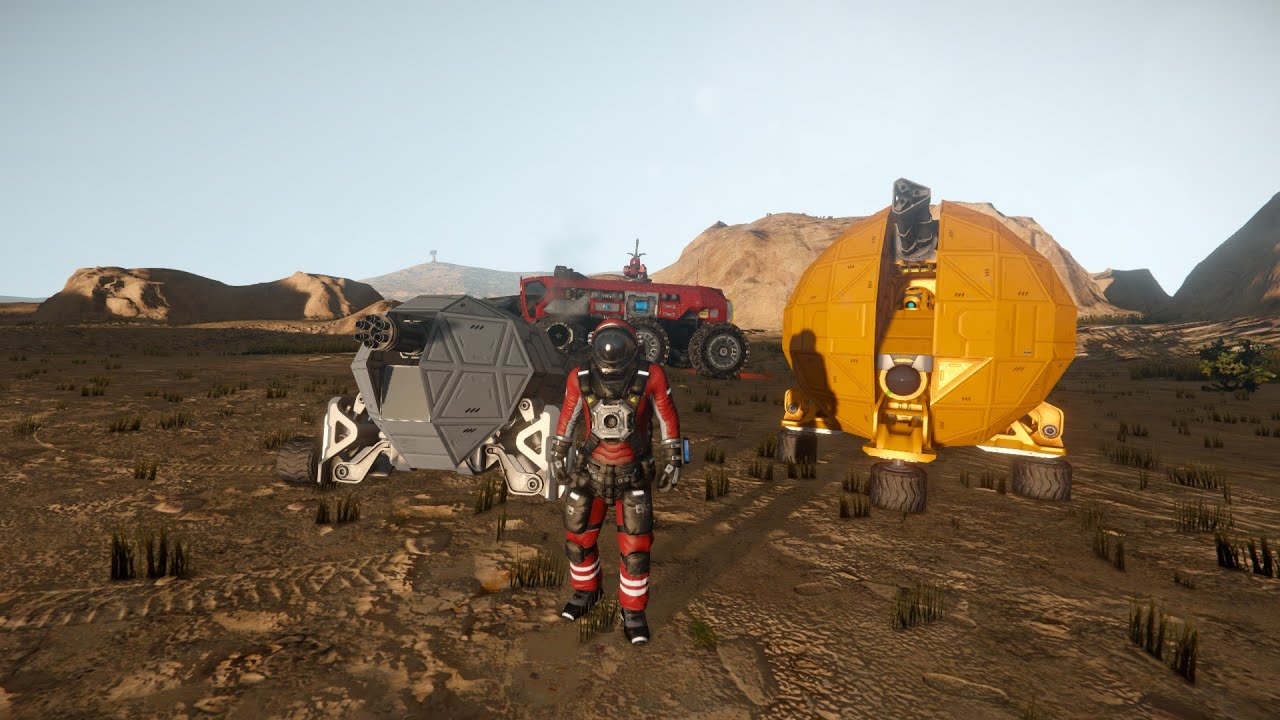 Space Engineers Driving Pertam 19 Send in the Wilson - YouTube