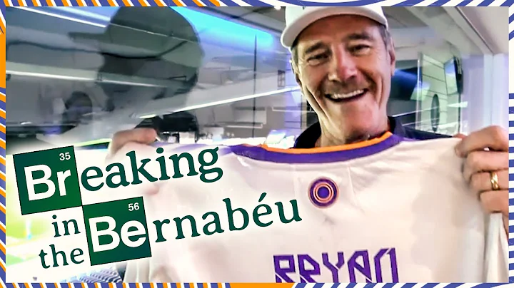 Breaking Bad's Bryan Cranston at the Bernabu! | Re...