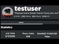Who is testuser? (Roblox)