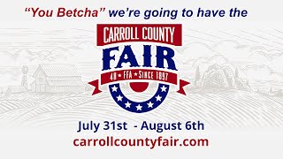 Carroll County 4H f& FFA Fair - 2021 Promo
