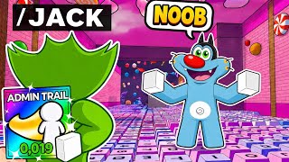 Jack Trolls Oggy With ADMIN Power In Roblox Escape The Keyboard screenshot 4