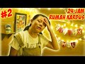 24 JAM DI DALAM RUMAH KARDUS 3 KAMAR TIDUR - Part 2 | Vlog & Drama Lucu | CnX Adventurers