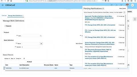 How to use Work Defintion ERES for versioning and approvals.
