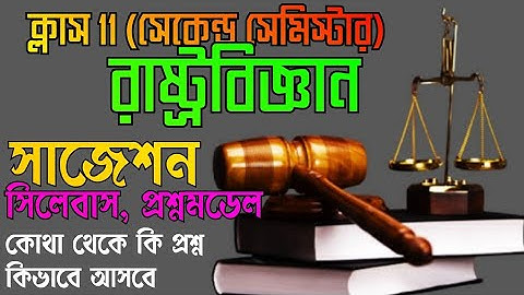 class 11 political science 2nd semester suggestion, syllabus question pattern model question/ploscie