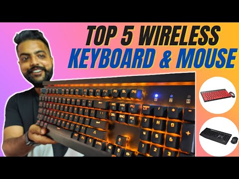 Best Wireless Keyboard and Mouse Combo 🔥 Perfect for Programming, Students, Office & Typing