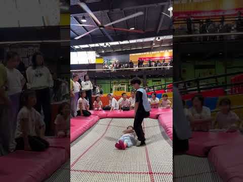 Kunming Sky City Trampoline Climbing Hall Kunming Parent-Child Paradise