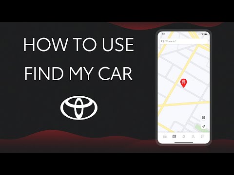 MyToyota App: Find my Car