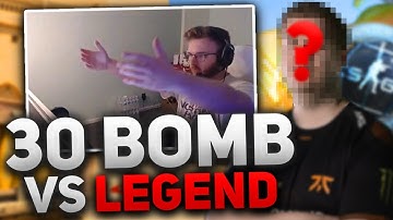 CRAZY CS2 FPL MATCH! 30 BOMB POV VS CSGO LEGENDS!