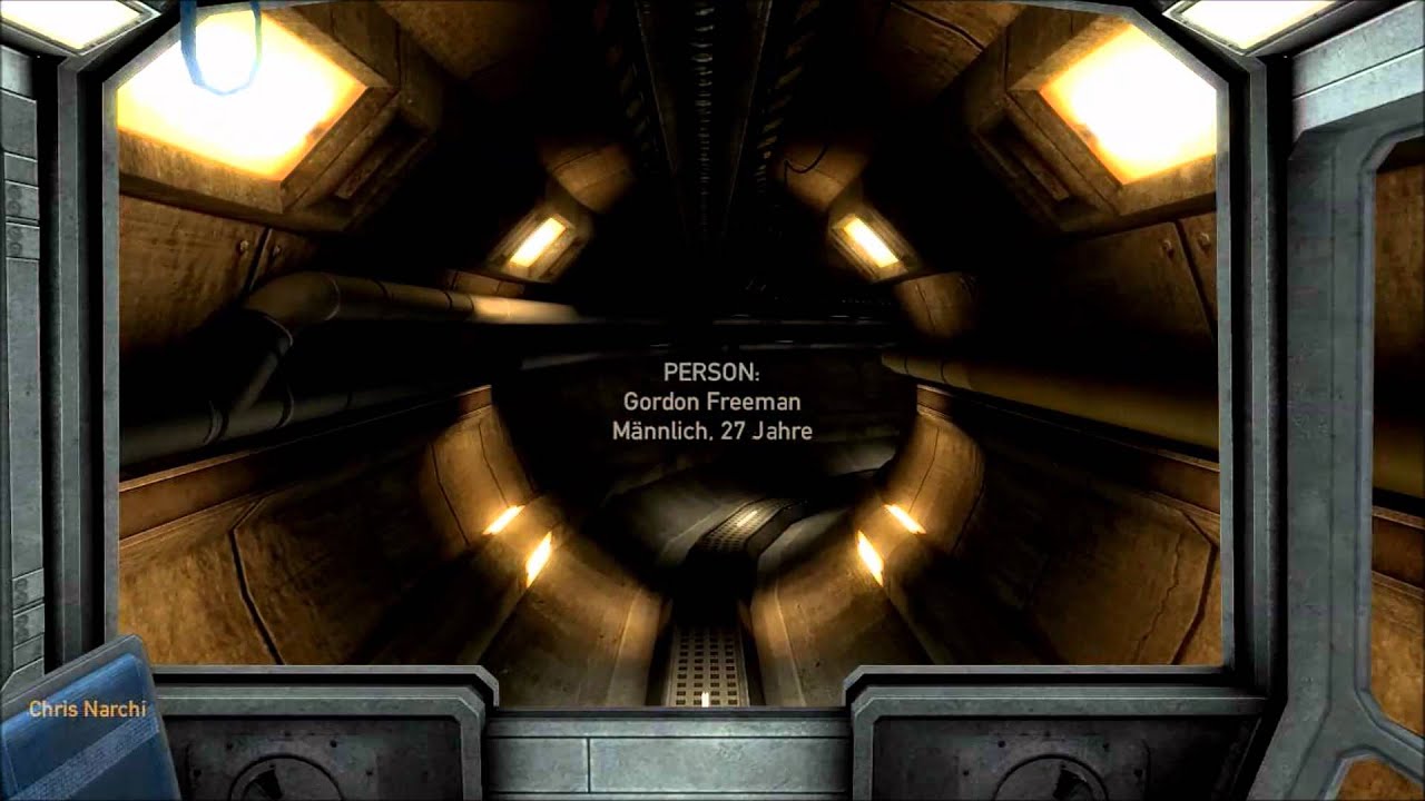 Black Mesa Intro - Classic Half Life Intro - Train Ride to Black Mesa (Source Mod)