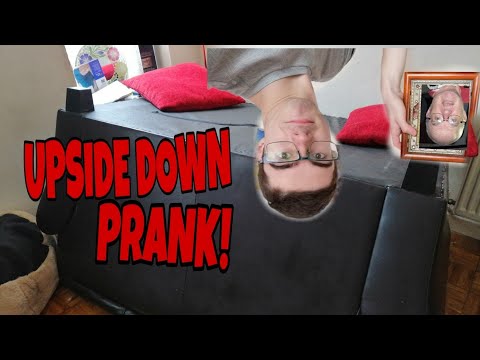 upside-down-prank!