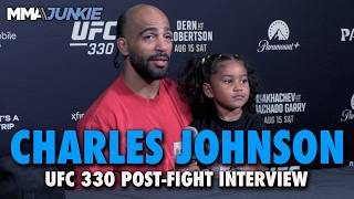 Charles Johnson credits Patchy Mix for rare Scottish Twister finish UFC 330