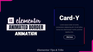 Elementor Animated Border  WordPress Elementor Pro Tutorial  Elementor Tips and Tricks 2023✅✅