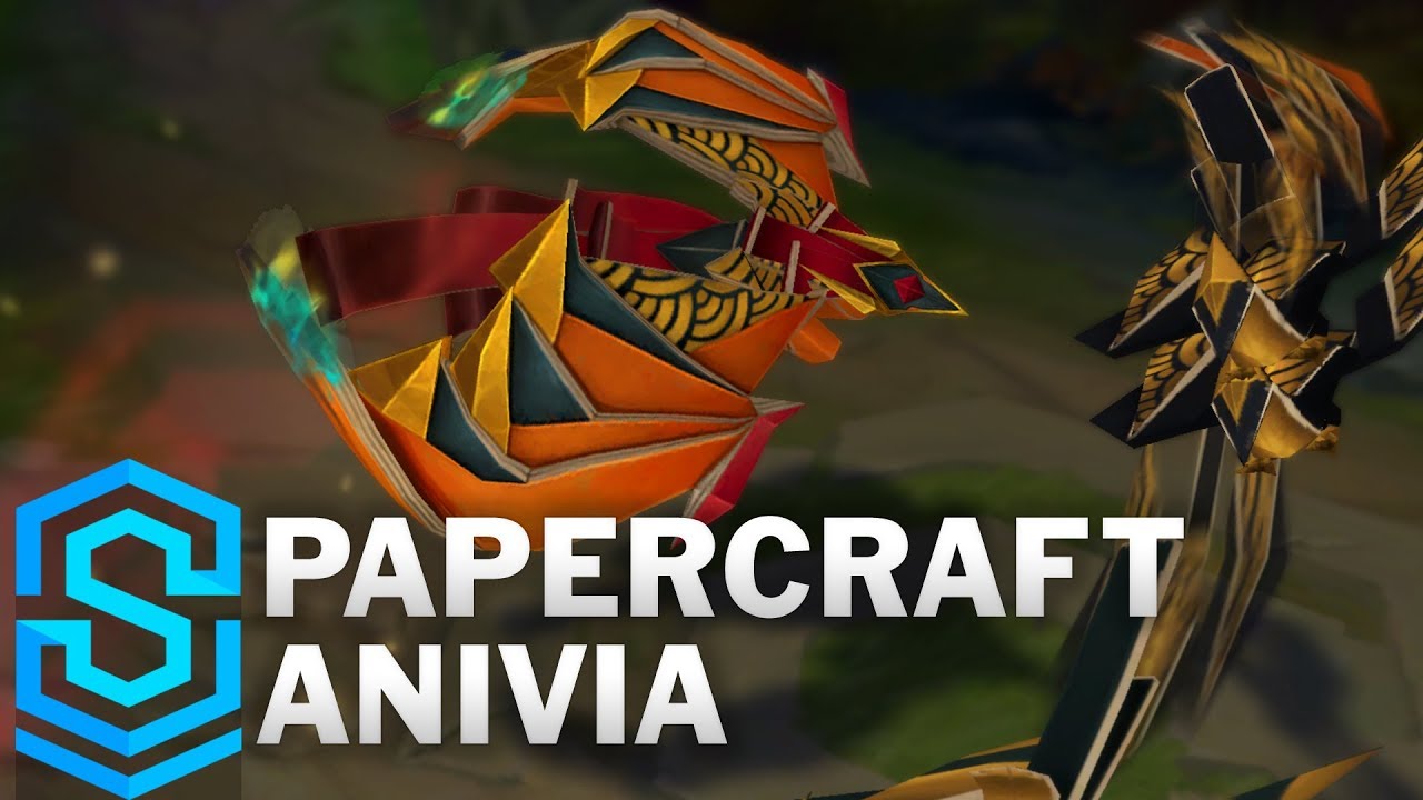 Papercraft Anivia Chroma Skins Youtube