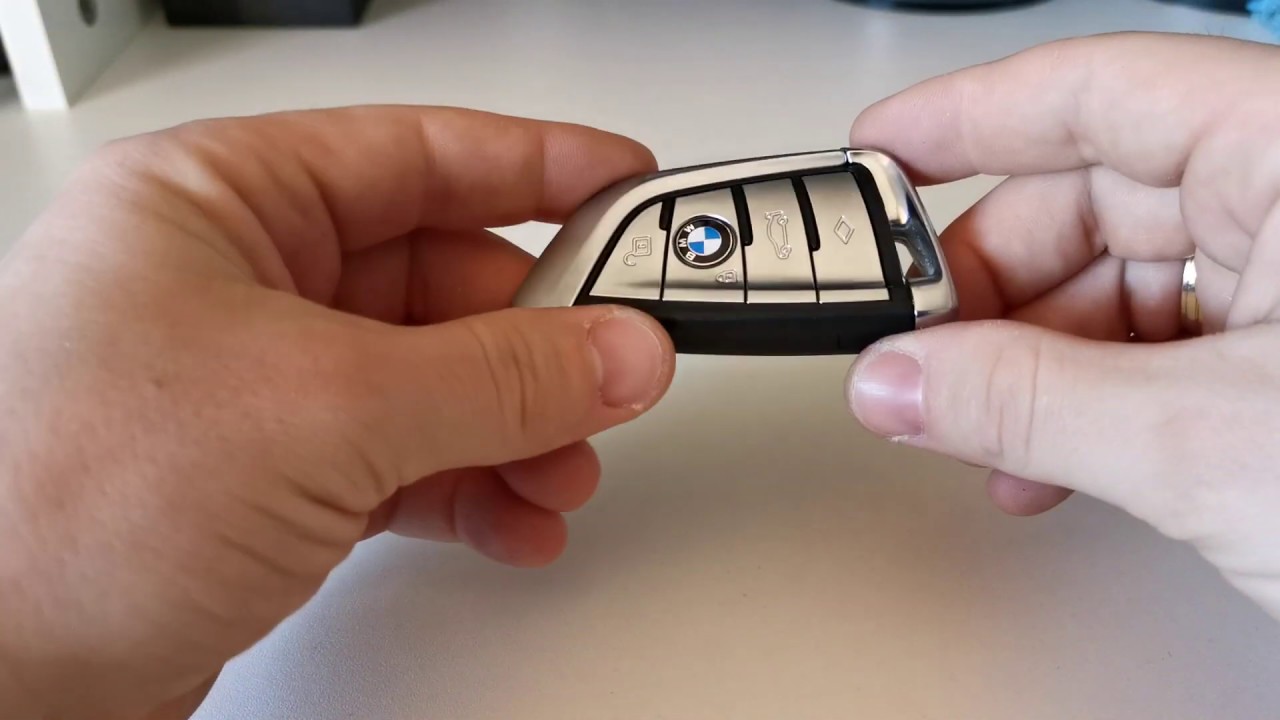 DIY BMW G30/G31change battery replacement key fob X1 X3 X5 Schlüssel  Fernbedienung Batterie wechseln 