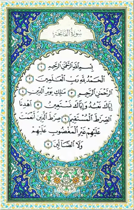 Surat al-fatihah story WA, ig, fb merdu baper