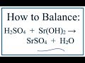 Balancing Chemical Equations Concepts