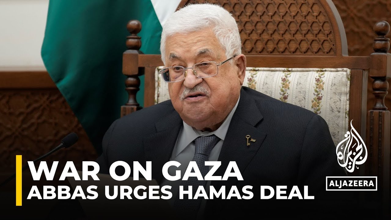 الرئيس الفلسطيني يدعو حماس إلى "إتمام اتفاق الهدنة بسرعة".