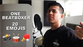 One Beatboxer, 20 Emojis