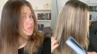 Haare selber BALAYAGE färben - So habe ich es gemacht ✨