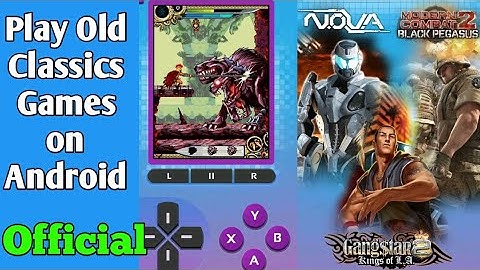 Gameloft Classics Games on Android Phone Official | Play Old Java Games on Android Offline