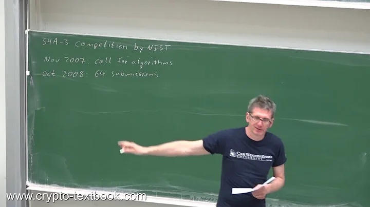 Lecture 21 (update): SHA-3 Hash Function by Christof Paar