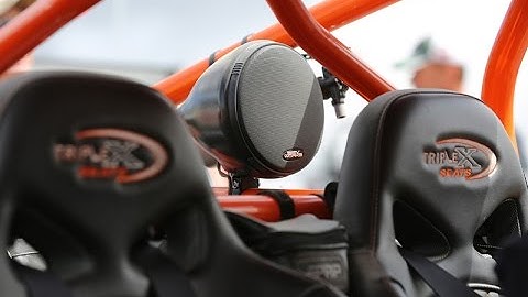 SSV Works US-CMP65 UTV Cage Mount Pod Speakers