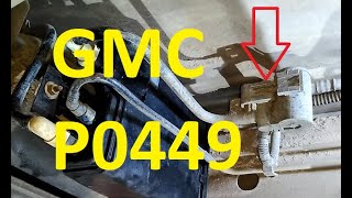 How To Fix GMC Chevy P0449 Code: Evaporative Emission Vent Solenoid Valve Control Circuit