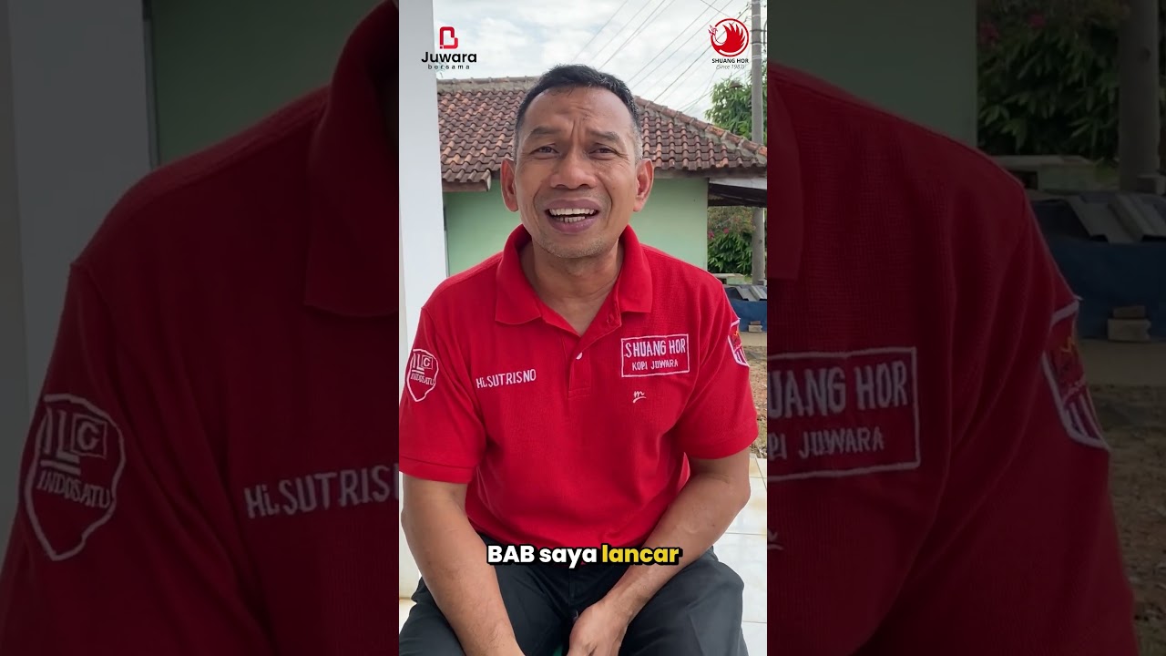 Testimoni H Sutrisno Melawan Batu Ginjal dengan SH JUWARA CAFE