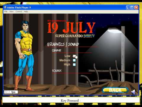 Super Commando Dhruva   Game PlayFlash Game