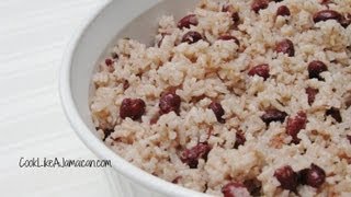 Delicious Authentic Jamaican Rice and Peas Recipe