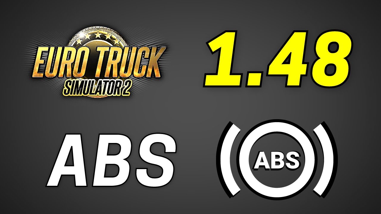 ABS (Antilock Braking System) in ETS2 1.48 Update With Tyres