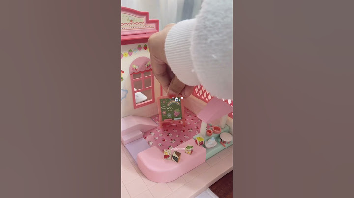 🍓yapping and unboxing the #sylvanianfamilies strawberry nursery #toyunboxing #calicocritters #cozy