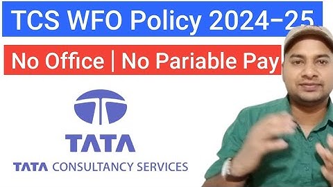 TCS Work From Office Policy | TCS Variable Pay Cut | #tcs @Vikasteach