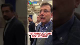 Ekrem İmamoğlu İstanbullulara Çağri Yapti Bi̇reysel Geli̇şleri̇ni̇z Bi̇zi̇m İçi̇n Çok Kiymetli̇ 