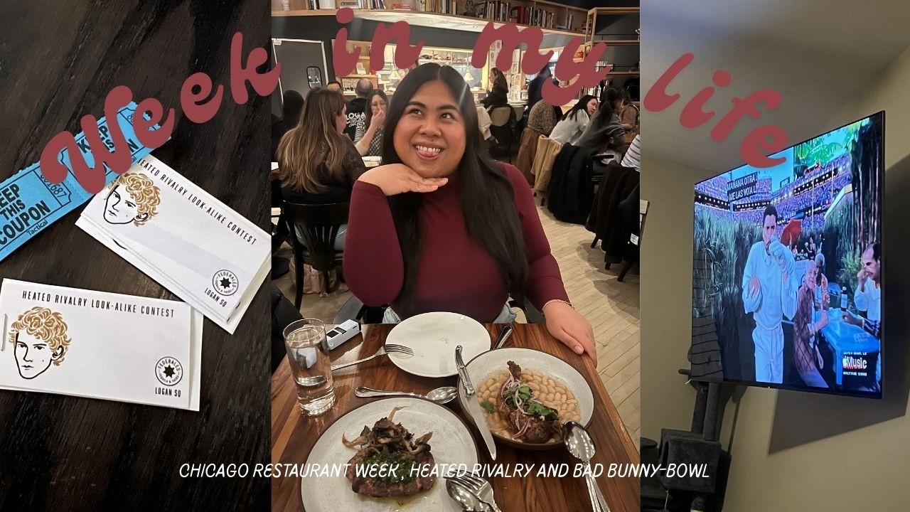 Vlog 26.6 Chicago Restaurant Week, Heated Rivalry Look a Likes, Bad Bunny at the Superbowl
