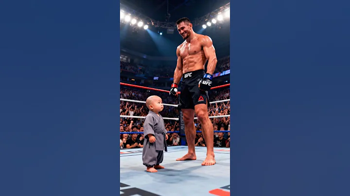 Baby Monk vs UFC Fighter | The Furious Stare