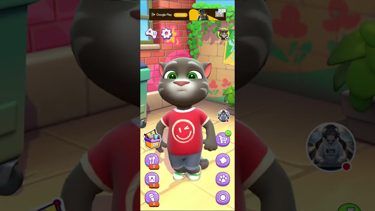 Talking Tom live gameplay 🔴 