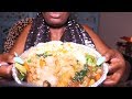 Flat Noodles ASMR Soft Spoken Eating Sounds | It Comes At Night