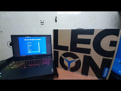 Unboxing First Laptop Lenovo Legion 5i 15 Inch 15 6 & RTX 2060
