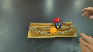 Physics marble track review  part one  // Homemade Science with Bruce Yeany