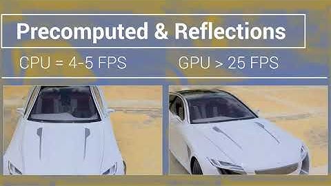 Quadro RTX 8000 & VRED Real Time Ray Tracing: Settings & Performance for CPU & GPU