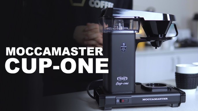 The Moccamaster Cup-One single serve coffee brewer