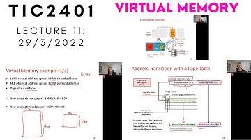 TIC2401 Lect11: Virtual Memory