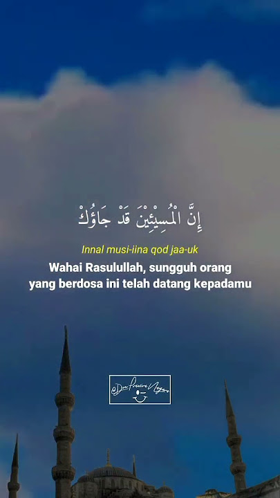 Sholawat Yaa Sayyidi Ya Rasulullah - Story WA 30 Detik #short #sholawat