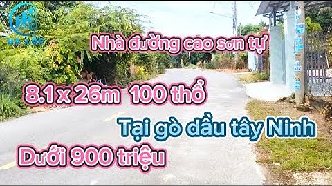 830 triệu có ngay căn nhà đường nhựa 12m khu dân cư đông như kiến DT 8’1 x 26m 100 thổ